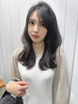 リンクス 東戸塚店(LINKS) 韓国セミディレイヤー 2wayバング