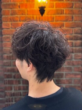 プレミアムバーバー 赤坂店(PREMIUM BARBER produce by HIRO GINZA) 無造作マッシュ