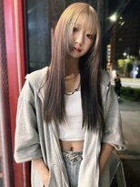 クペウ アエレ(cope'u aele)&nbsp;ボブ/ダブルカラー/ケアブリーチ/ブロンド/梅田/大阪