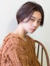 彫刻カット＋世界初ICEA認証取得92%天然由来ヴィラロドラカラー♪￥10100