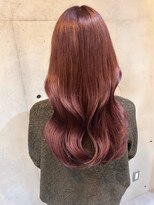 ブルーメ(Blume...) レイヤーカット/韓国巻き/チェリーピンク