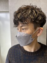 シアン(.Xian)&nbsp;【men's】スパイラルパーマ（高槻/高槻美容室/メンズ/眉カット）