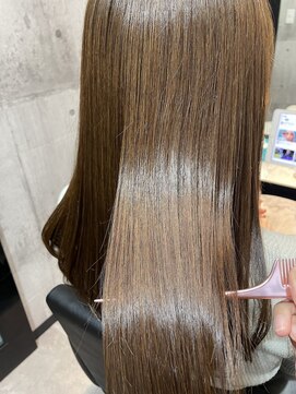 ピリオド 赤坂(Period.) ココアブラウン×髪質改善