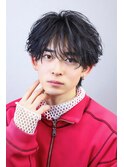 シースルーフェザーショート