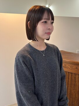 アワイ(awai) ぱつっとボブ