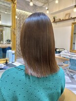 ロンドアベニール 北千住(Lond avenir)&nbsp;圧倒的サラツヤ髪！髪質改善☆美髪ボブ/美髪縮毛矯正[北千住]