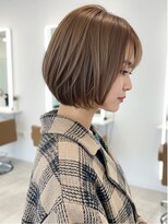 エル 新小岩(elu)&nbsp;美髪/ワイドバング/レイヤーカット/くすみベージュ/新小岩駅