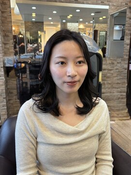 キャラ 池袋本店(CHARA) 暗髪でも透明感を出したい方におすすめ*＊グレージュカラー♪