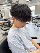 レブ 三条河原町(Reb,)&nbsp;ツイストスパイラルメンズパーマメンズカットまゆげ