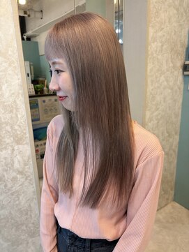 アグ ヘアー ショコラ梅田2号店(Agu hair chocolat) ベージュカラー