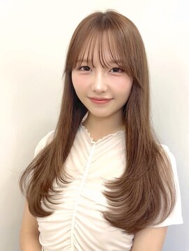 アビー(ABBEY3) レイヤーカットミディアムレイヤー顔周りレイヤーハッシュカット