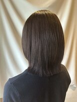 ココカラヘアー ニコ(cococara hair nico)&nbsp;髪質改善ストレート/シロップ/肩ラインボブ/前髪あり