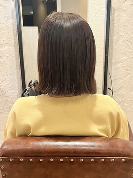 オーセンヘア(AUTHEN.HAIR) 切りっぱなしボブ