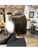 【柏】イメチェン×前髪あり×外ハネボブ×美髪 20代30代40代