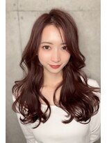 リークフー(Ree cu fuu)&nbsp;くびれヘア　ラベンダーピンク　レイヤーカット