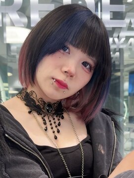 レディアル 渋谷(REDEAL) ウルフカット/ハイトーン/デザイン/ワンホン【レイヤー/渋谷】