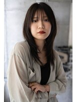 ホロン 池袋(HOLON)&nbsp;池袋美容室HOLON/レイヤーカット/ハッシュカット/ミディアム