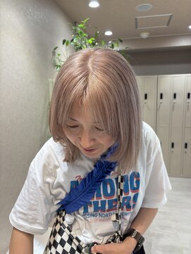 ジーニー 横浜(giinii) 横浜/ミルクティーベージュ/ブリーチ