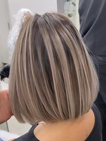 ジルブラン(JIL BLAN) ハイライトバレイヤージュダブルカラー20代30代40代グレージュ