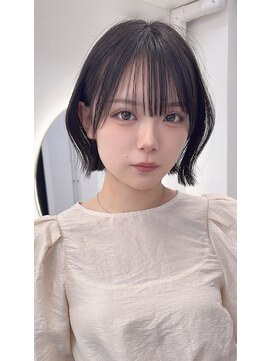 メルバイグラフ 梅田(mel by GRAFF) 【ミニボブ】ナチュラルボブ/ストレートボブ/ショートボブ