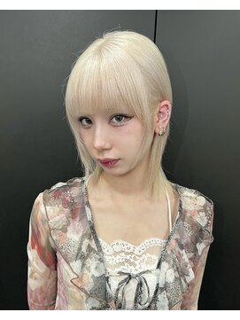 ヌル 神宮前店(Null) ホワイトブロンド/ケアブリーチ/ブリーチカラー/神宮前/表参道