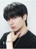 シースルーマッシュダウンパーマ韓国マッシュ