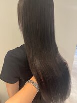 ジーナ 船橋(Zina) 髪質改善*ロングレイヤーグレーベージュ*美髪【Zina船橋】