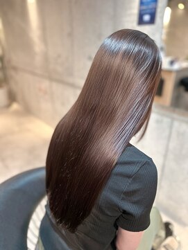 アイル(I'll) 【吹田南吹田】潤艶縮毛矯正×AVEDAカラー