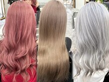 【透明感とツヤを両立するROSELのダブルカラー】