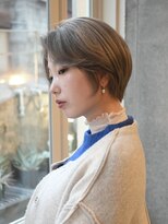 パークホワイト 代官山(PARK White) ボブウルフハッシュカットショートボブ小顔カットケアブリーチ