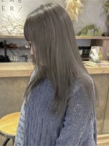 ディッセンバー 渋谷(December) 【大人可愛い】レイヤーカット/オリーブグレージュ
