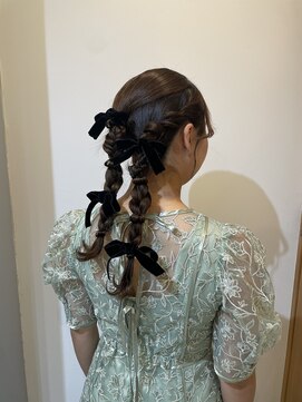 ブルームス アンジュ(Blooms Unge) 名古屋 ツインヘアセット