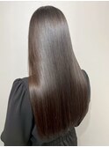 髪質改善で作る極艶ストレートロング