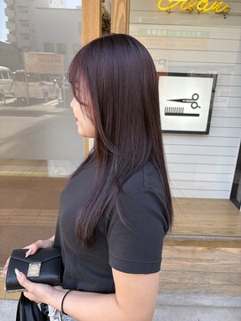 ヘアーサロン グラブ(hair Salon grab) ツヤ感ストレートロング