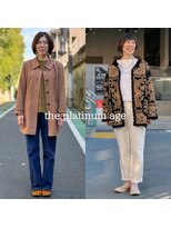 ザ プラチナムエイジ(the platinum age) 40代50代◎くせ毛風パーマボブ