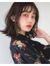 【時短で手軽にうねりを解消◎】レディースカット＋前髪縮毛矯正 ￥7700