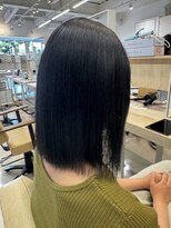 バーチ バイ クロップエス(BIRCH by crop es) 暗髪カラー×ブルーブラック
