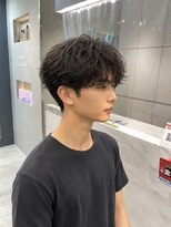 ヘアー ミッション 心斎橋店(hair Mission)&nbsp;メンズ/ニュアンスパーマ/ショート