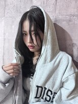 メゾン(Maison)&nbsp;韓国ハッシュカット×ブラックカラー