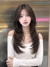 シー バイ ロンド 新宿(Sea by Lond)&nbsp;クラゲヘア×オリーブベージュ/髪質改善/レイヤー/新宿
