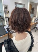 ゆるふわパーマスタイル