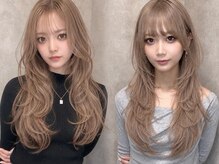 《BEIGE COLOR》やわらかい雰囲気の人気No1カラー。配合の違いで色々な印象に