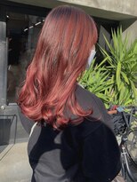 シー(Ciii)&nbsp;stylist イケダ>> チェリーレッドカラー
