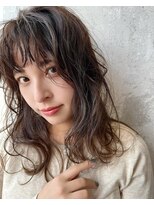 ルッソカルム(Lusso calme)&nbsp;オリーブベージュ/ベージュ/外国人風パーマ