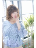 ハイル(Heil)&nbsp;【Heil】　＊ワンレンフラットのmixウェーブ＊