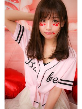 マーリャヘアー(mallia hair) さらさらワンカールストレートセミロングby塚本あつし