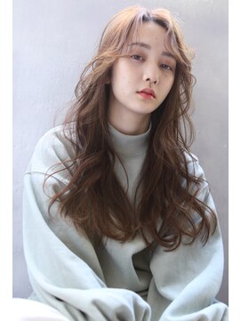 ロゼ 甲子園口(Rose) 【ROSE/甲子園口】ベージュカラー/無造作カール/ロング em1