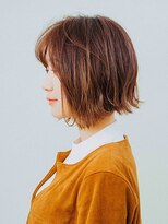 カラーサロンビスカリア 相模原エリア 淵野辺駅店(Color salon Biscaria)&nbsp;外はね☆ボブ☆簡単スタイリング☆前髪[淵野辺/淵野辺駅]