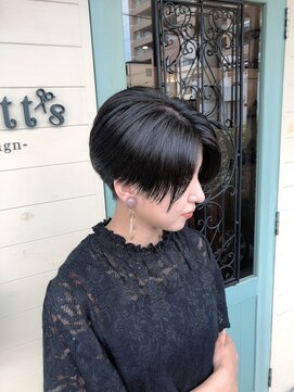 ラピッツヘアデザイン(la Pitt's hair design) ハンサムショート