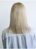 ＊【SUN】切りっぱなしブロンド